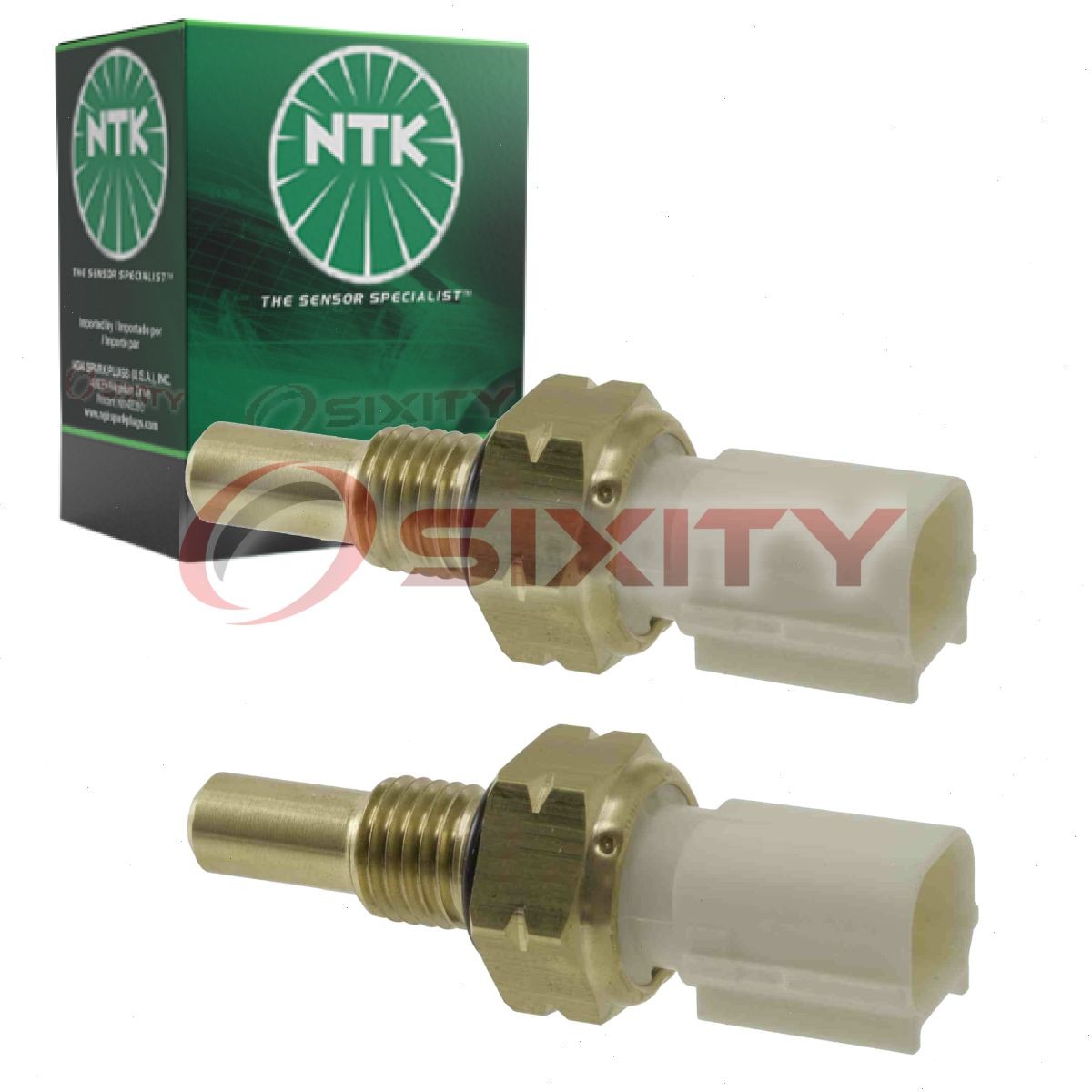 2 pc NGK NTK Coolant Temperature Sensors for 2016-2021 Honda Pilot 3.5L V6 bq