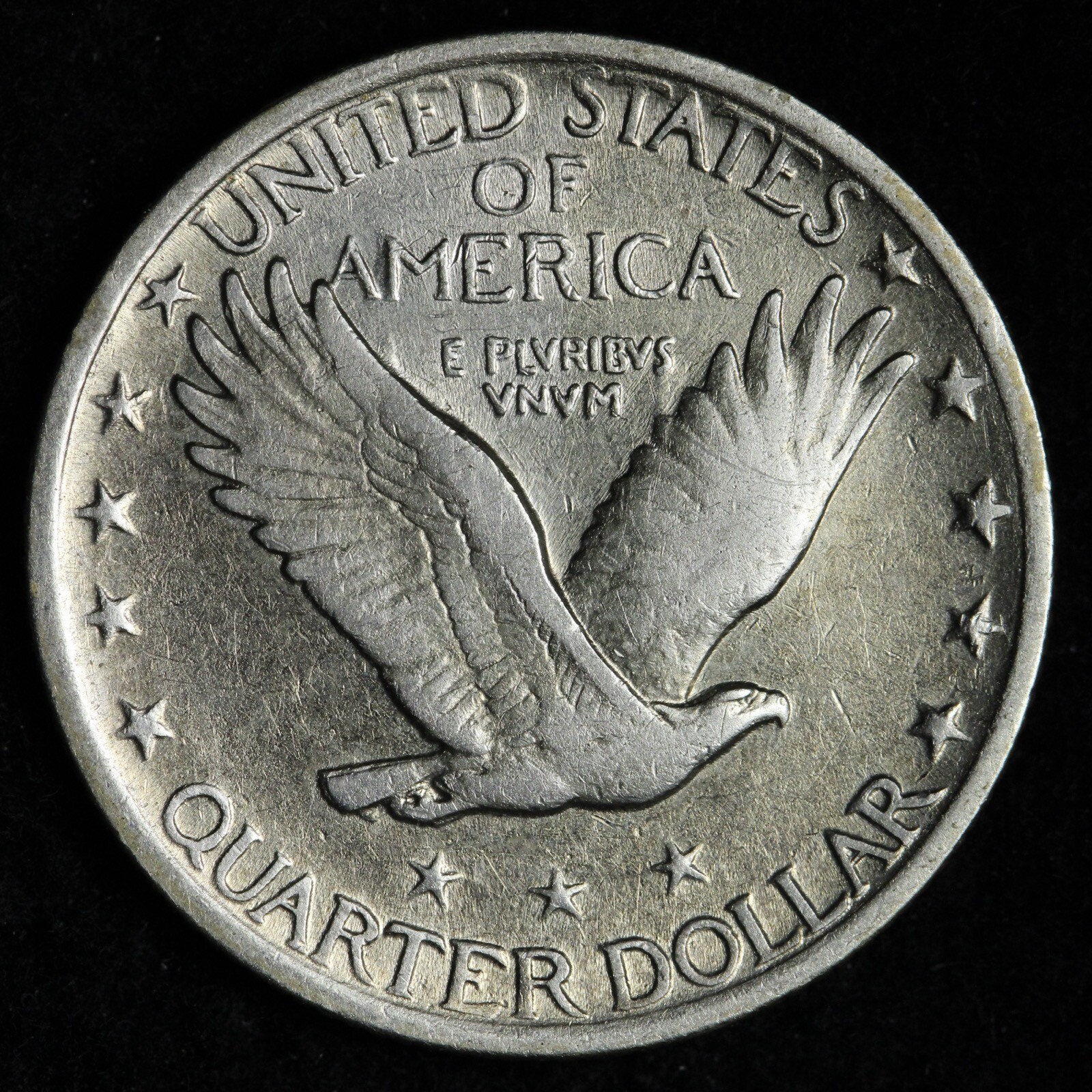 1923 Standing Liberty Silver Quarter AU E325 TSRHM