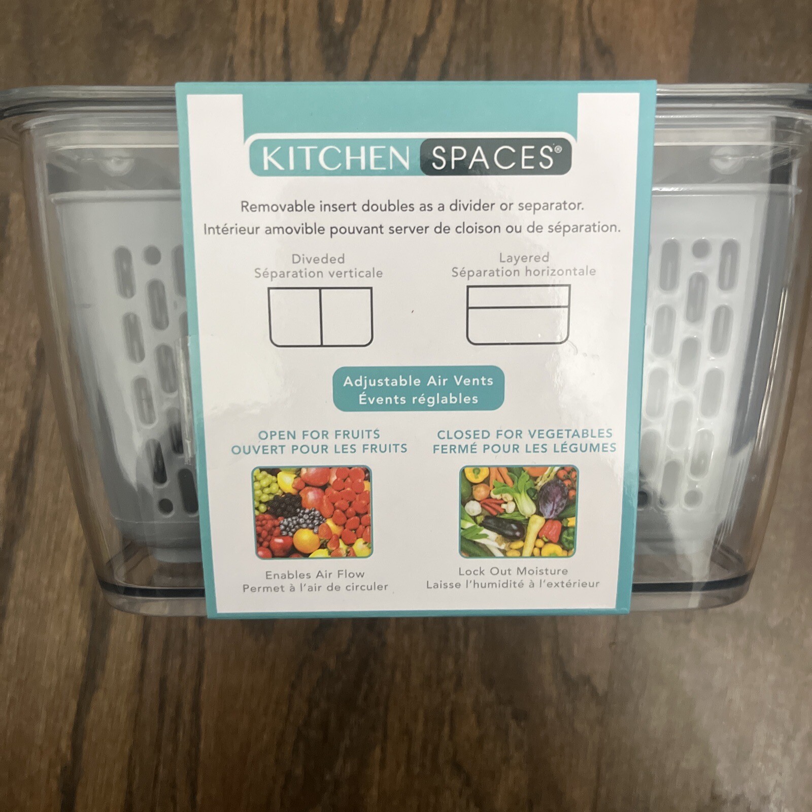Kitchen Spaces - 1465A6-AMZ Kitchen Spaces Colander Bin Medium Gray