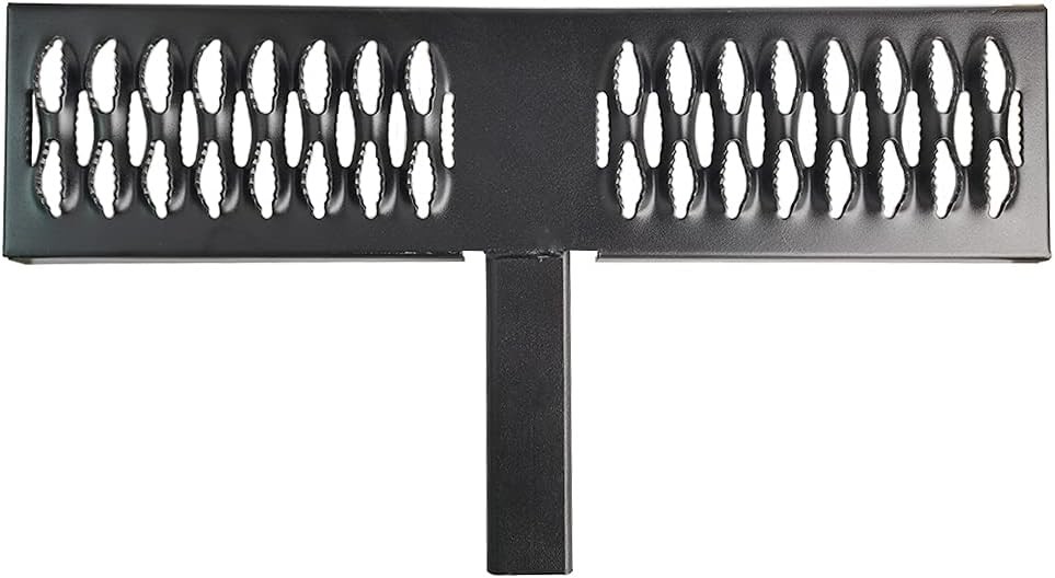 Universal Hitch Step Anti Slip and Rust Towing Bumper Guard Black...