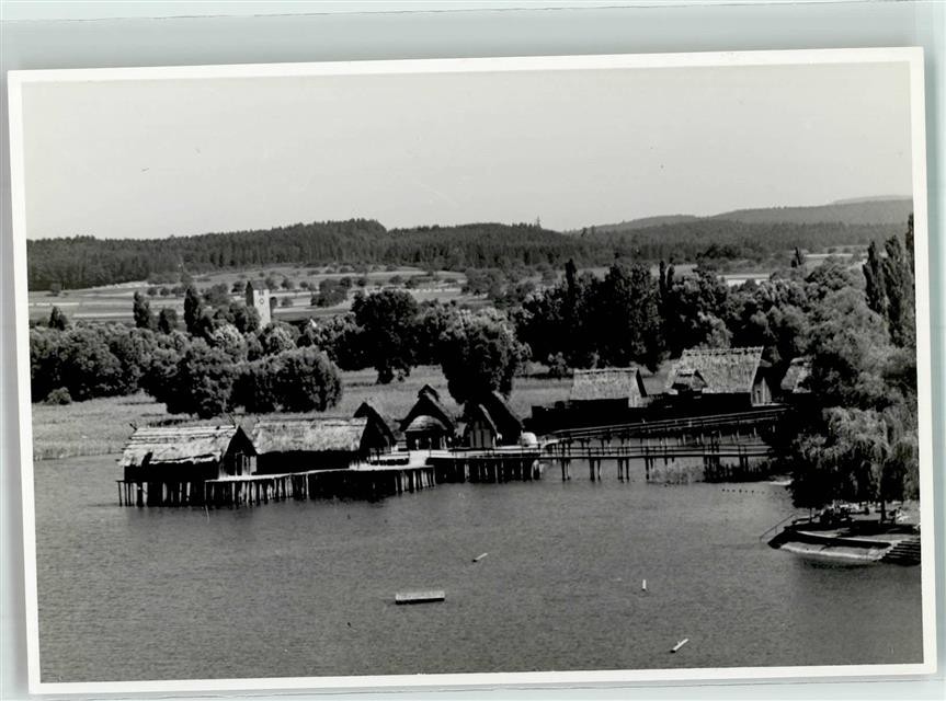 39657512 - 7772 Unteruhldingen stake dwellings place handwritten photo original
