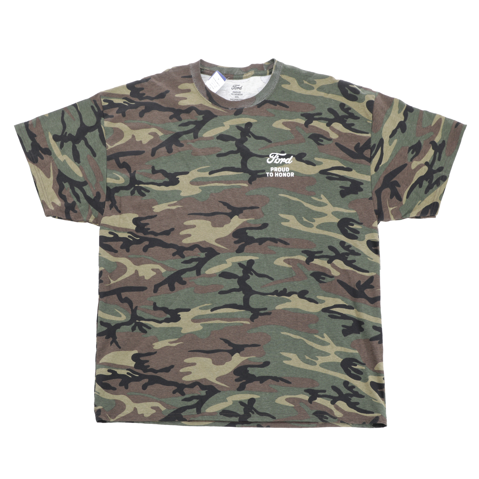 Ford "Proud to Honor" Camo T-Shirt 2XL