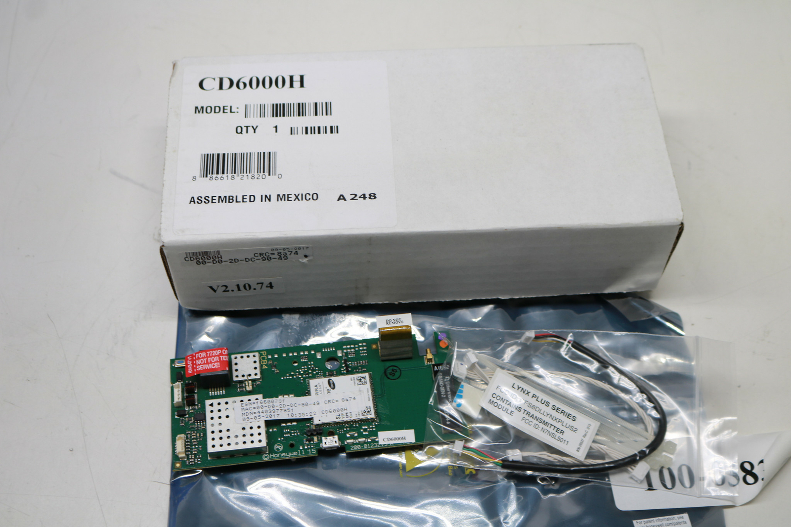 New Genuine Honeywell Ademco CD6000H CDMA Module LYNX Plus Radio Communicator