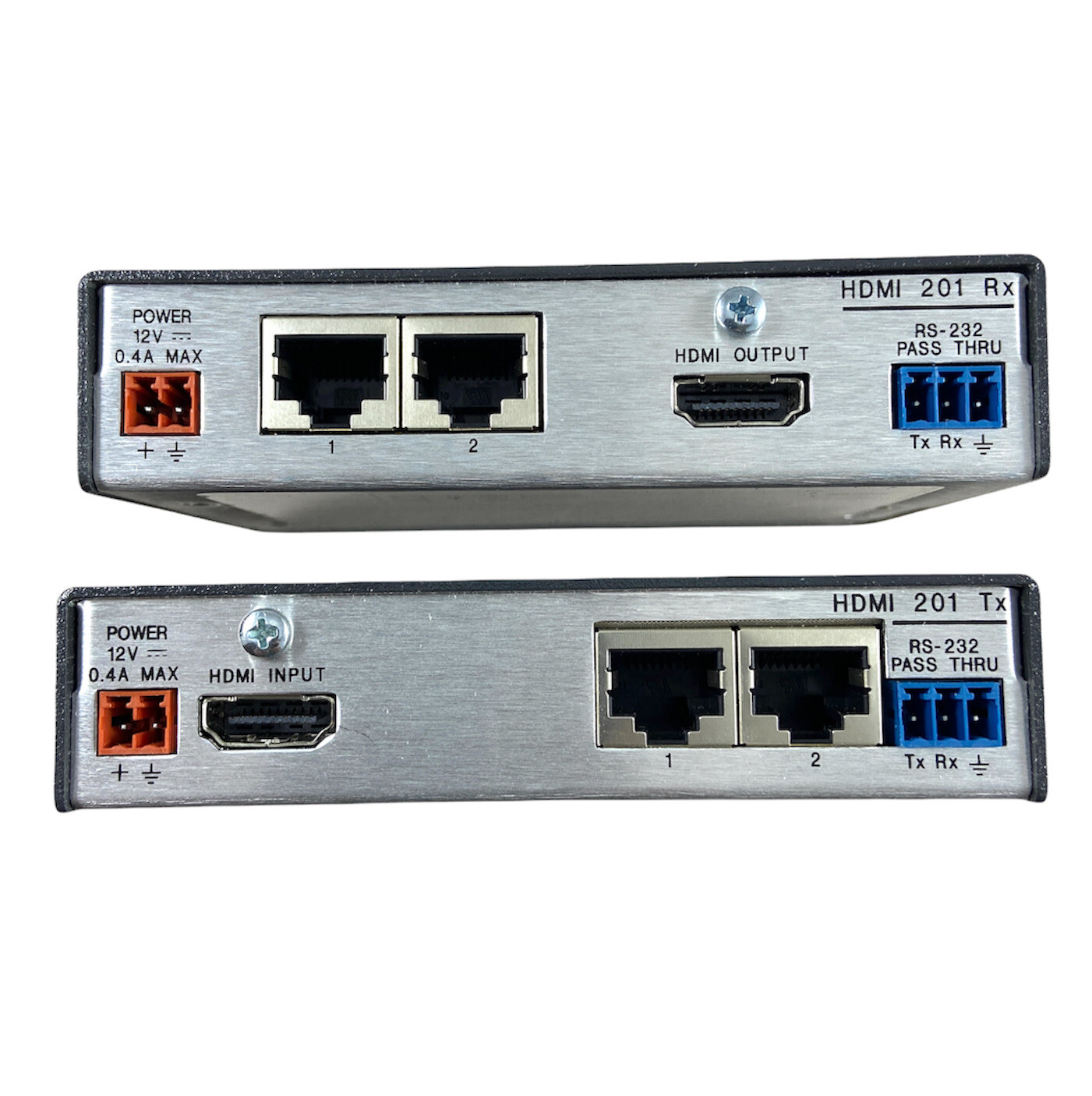 New Extron Electronics DVI HDMI 201 Tx/Rx 60-806-01 Transmitter Receiver Set 