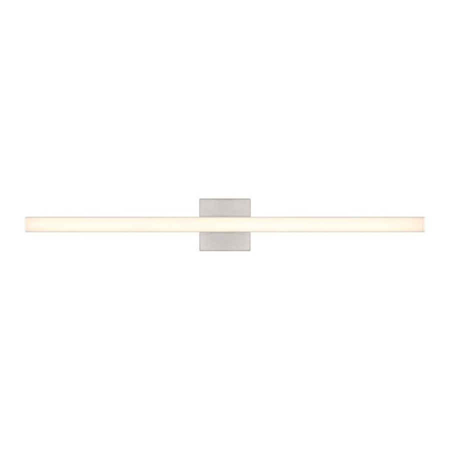 Craftmade Trim 1 Light 36" LED Vanity, Nickel/Frost Acrylic - 10136BNK-LED
