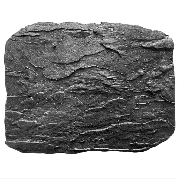 Rubber stamp The Rock 3D Plaster or Concrete Interior and Exterior