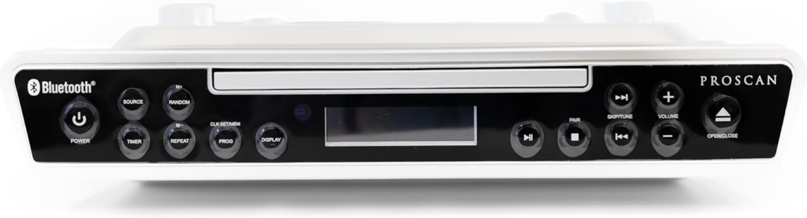 Elegant Under Counter CD Player with Bluetooth & Remote Control for Kitchen