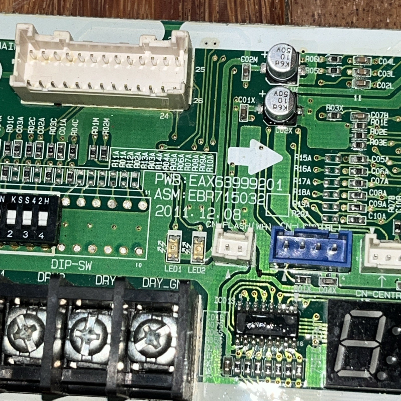 LG EBR71503212 Air Conditioner Sub PCB EAX63999201
