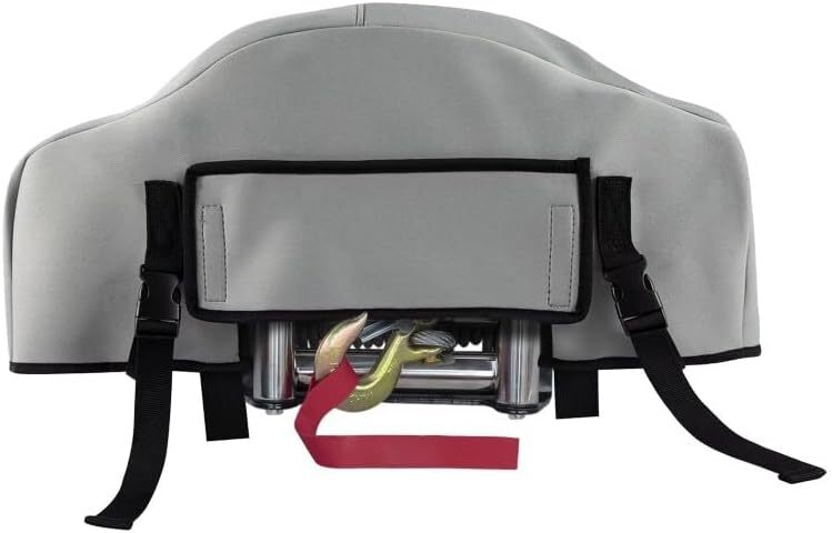 Winch Cover Heavy Duty UV-resistant Waterproof Winch Protective Cover.