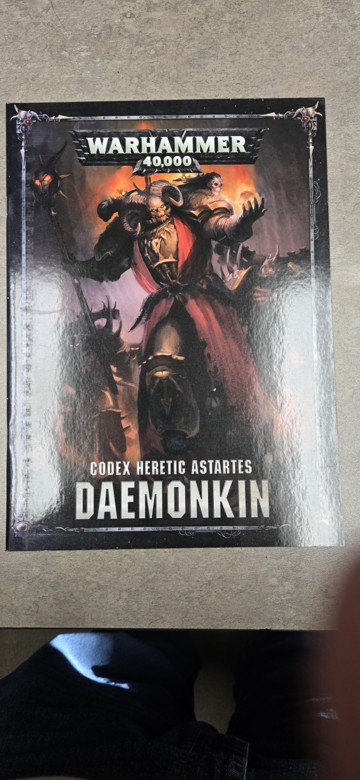 Warhammer chaos Daemonkon Booklet English Warhammer 40k 11931