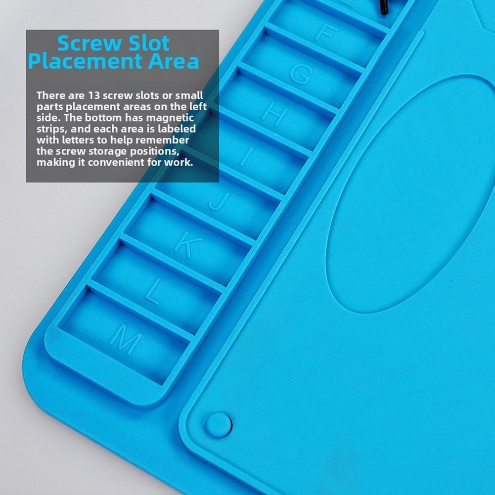 TE-601 480x360mm Silicone Soldering Mat for Soldering Station and Device Repair