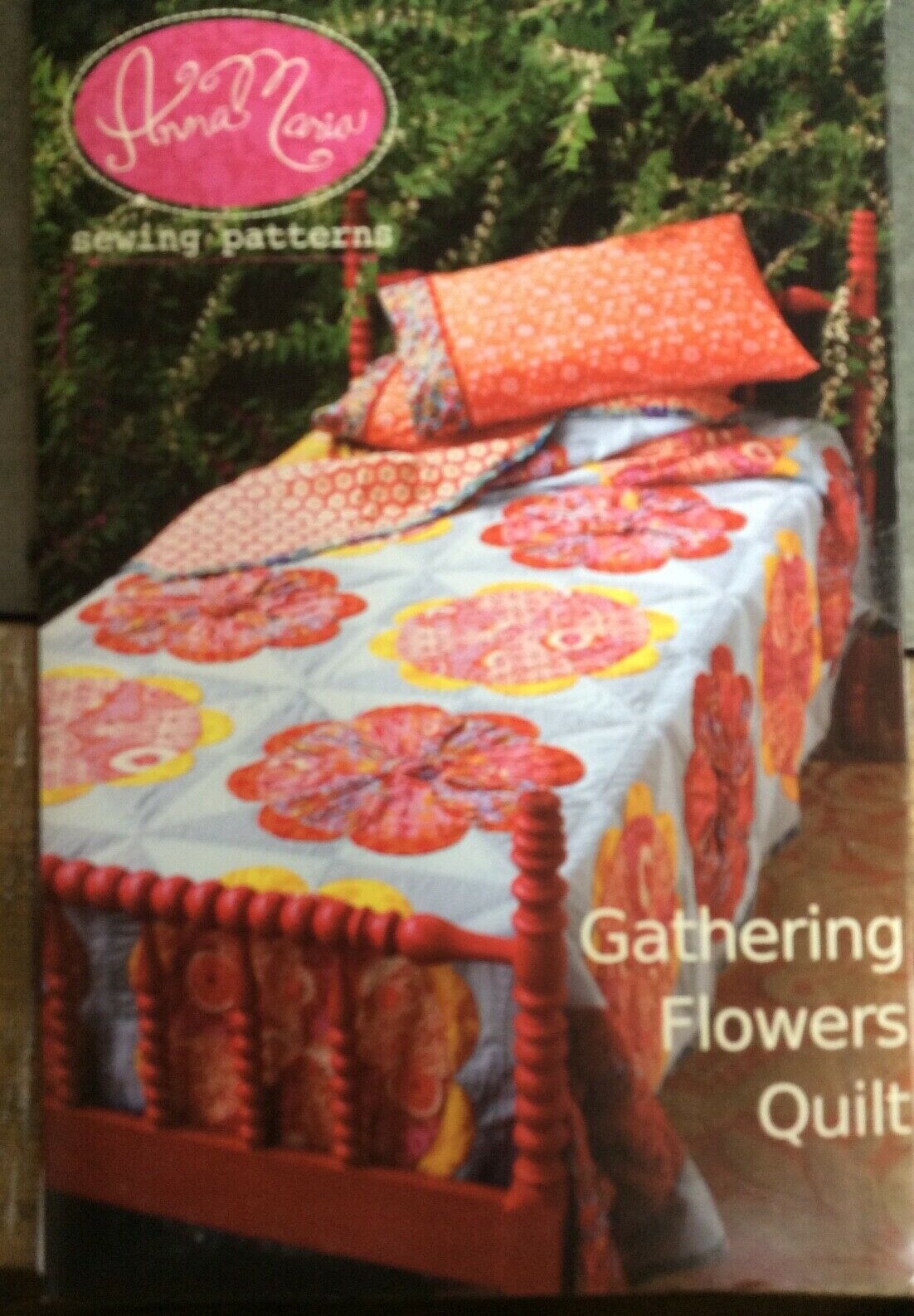 ANNA MARIA #AH-009GFQ - GATHERING FLOWERS QUILT