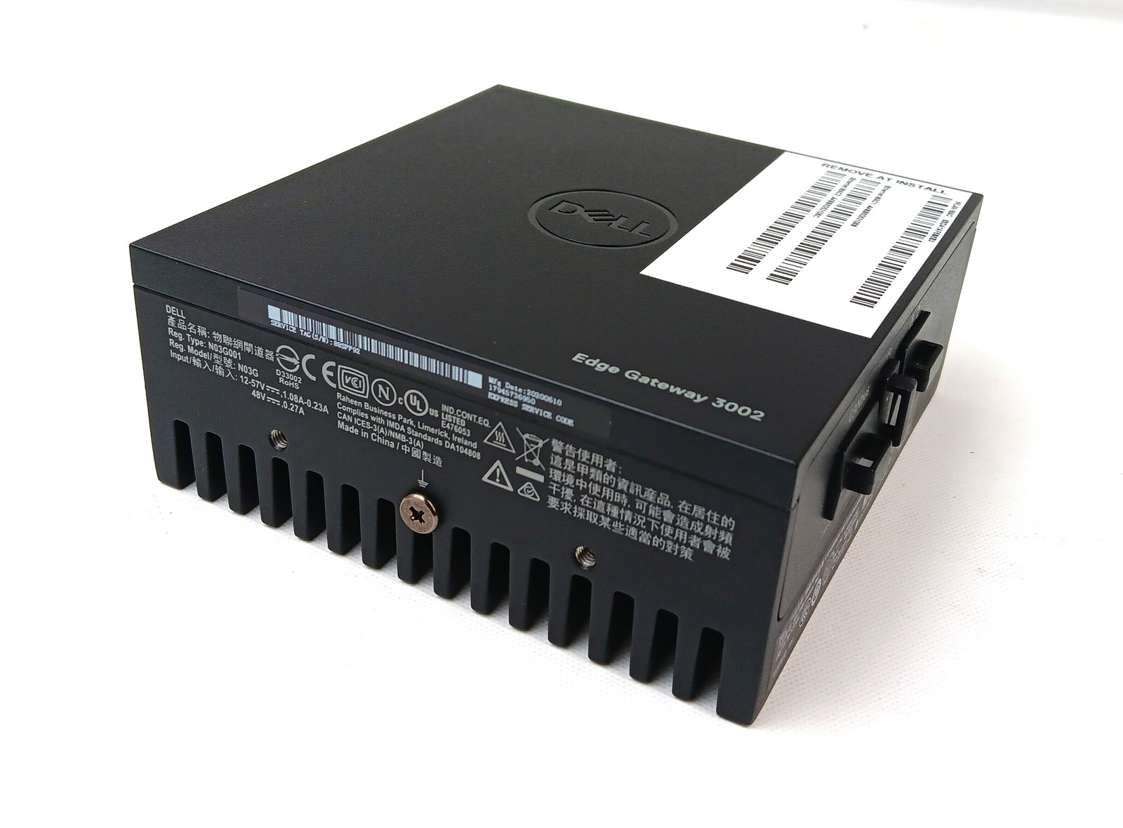 Edge Gateway 3002 Atom E3805 1.33ghz 2gb Ddr3l Ram 32gb Emmc N03G-88SFF92