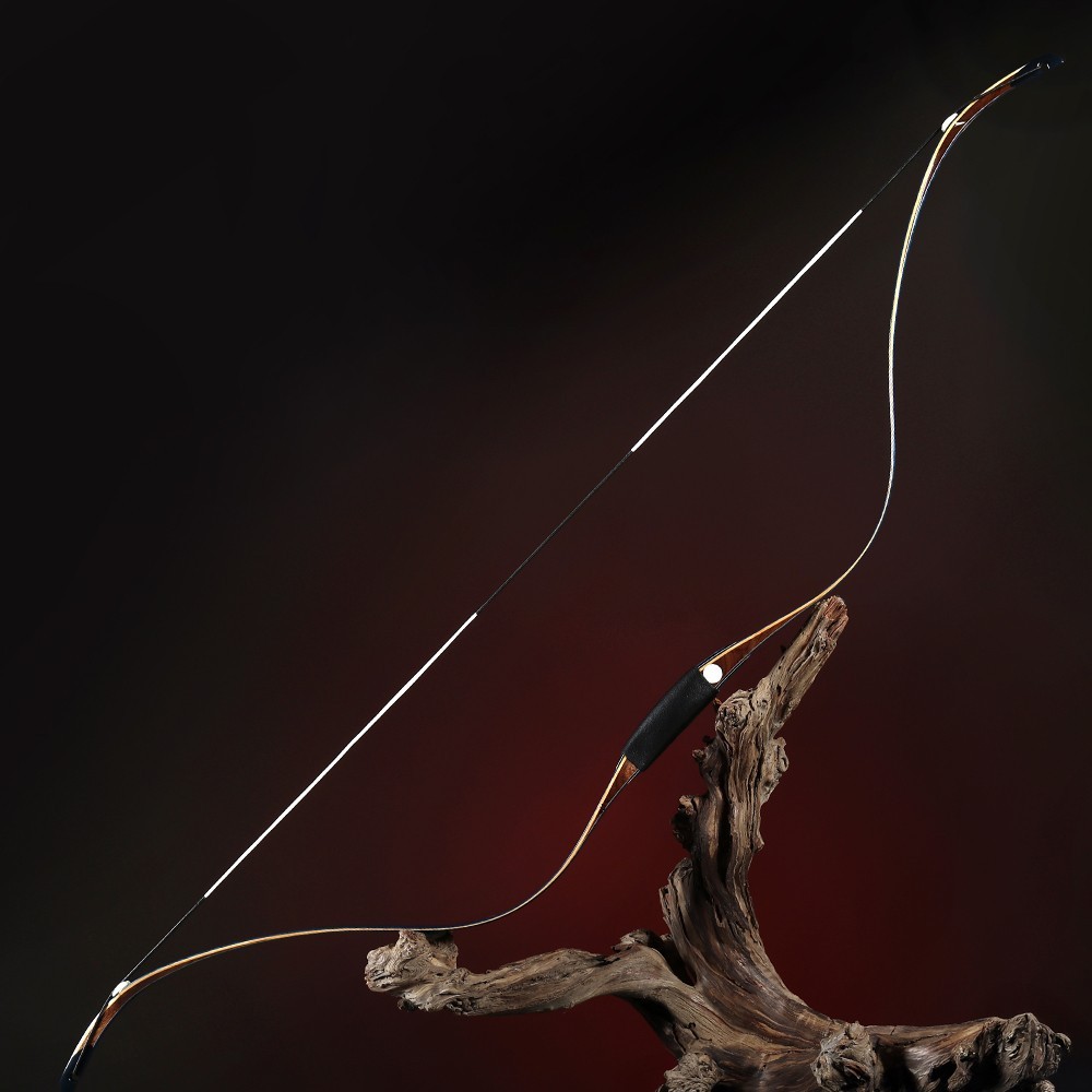 AF Archery 54'' Crimea Tatar Bow Blue Birdseye Maple Recurve Hourse Hunting Bow
