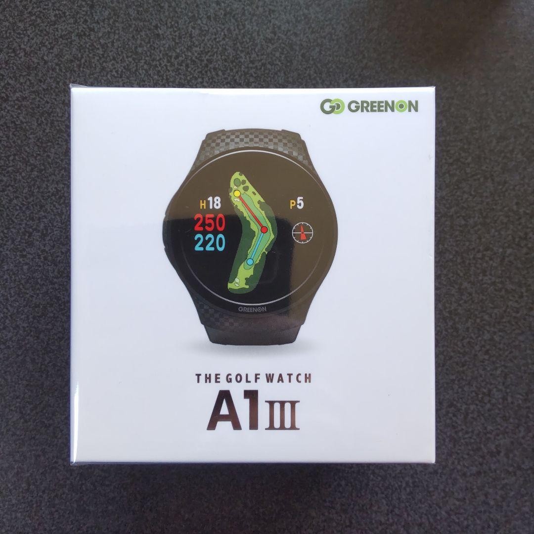 Green On THE GOLF WATCH A1-III OLED Touch Screen Used