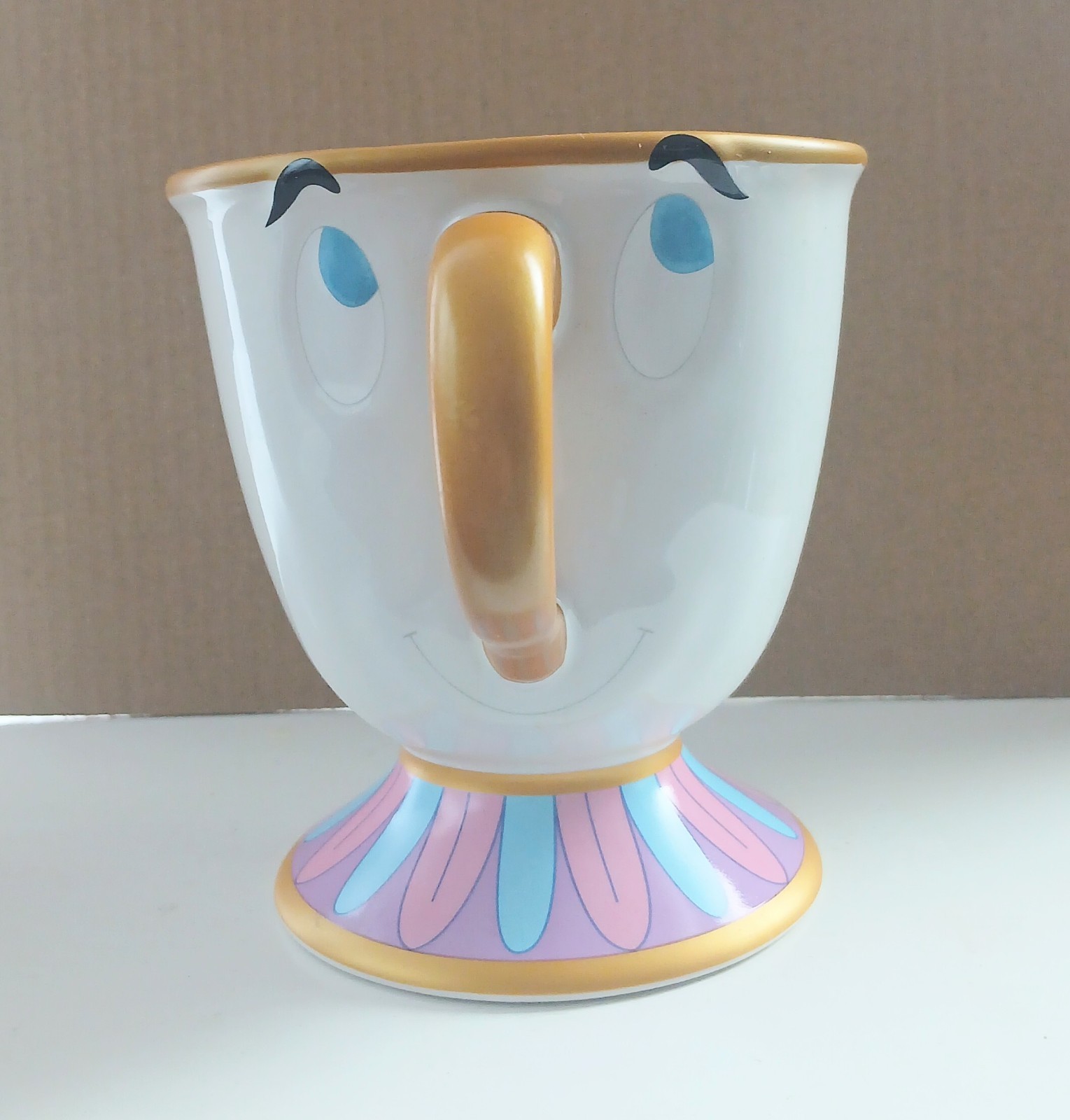 Disney Store Mug Chip From Beauty And The Beast Unused Excellent Condition