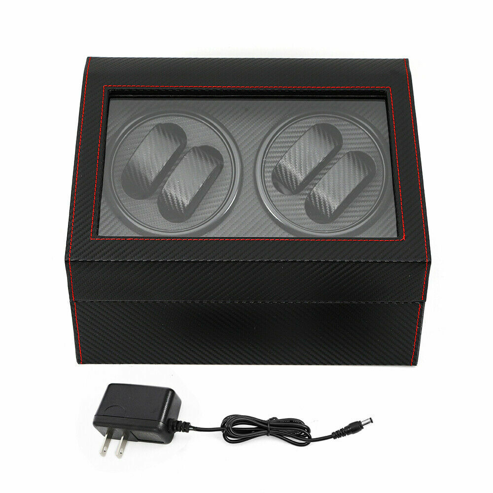 4+6 Automatic Rotation Watch Winder Box Storage Case Self Winding Display Box