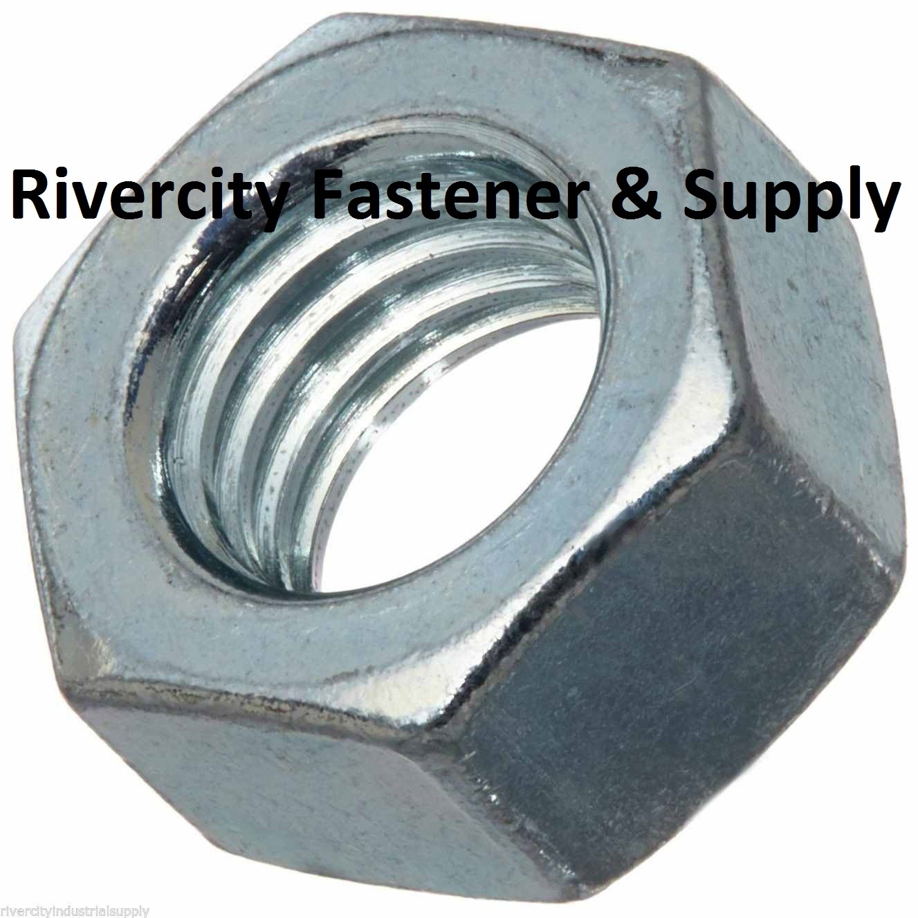 (100) M7-1.0 Nuts 7mm Metric Coarse Thread Hex Nut Steel Din 934 Grade 8.8 M7x1.