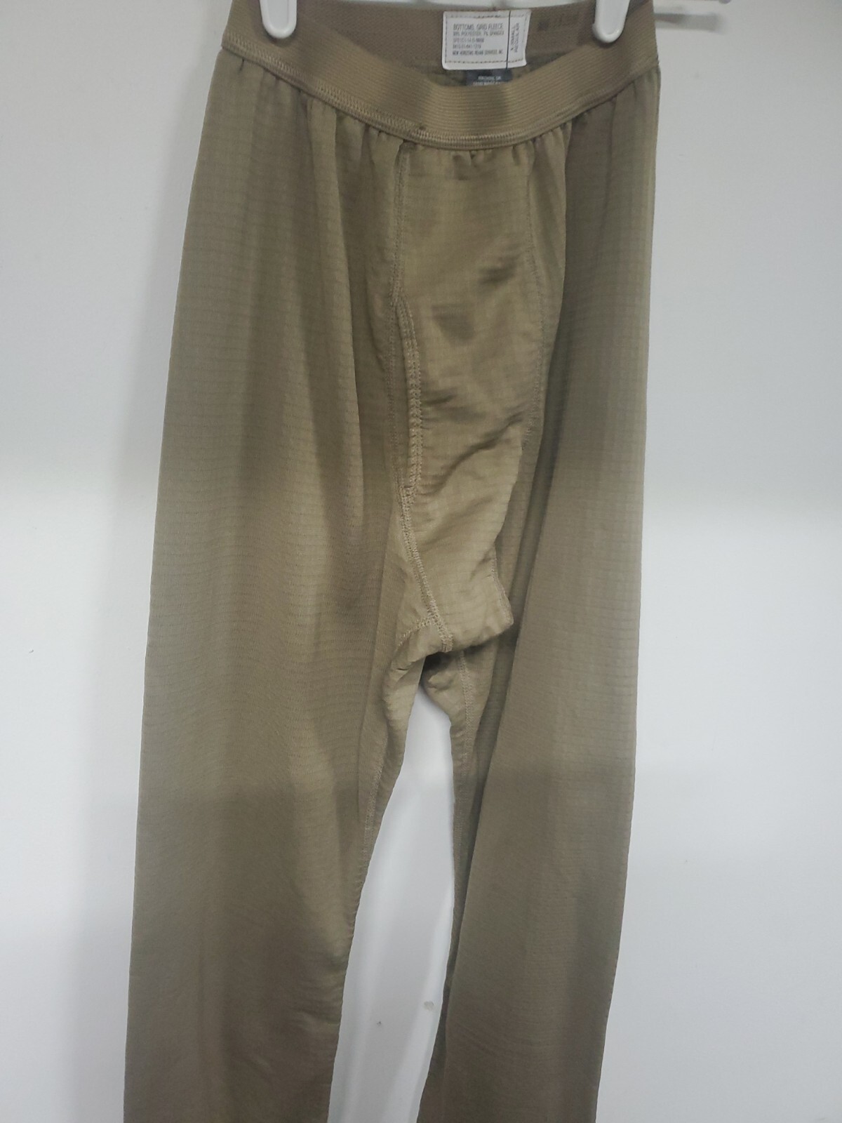 Level 2 Cold Weather  Bottoms Grid Waffle Fleece pants x small regular