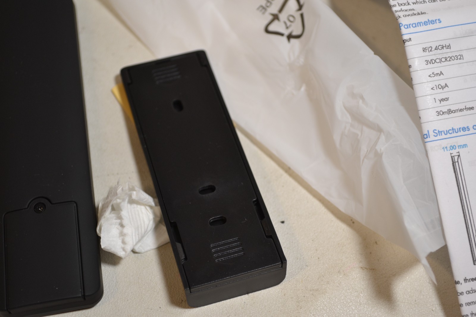 Replacement Remote Control for LED Dimmer Controller w/Battery