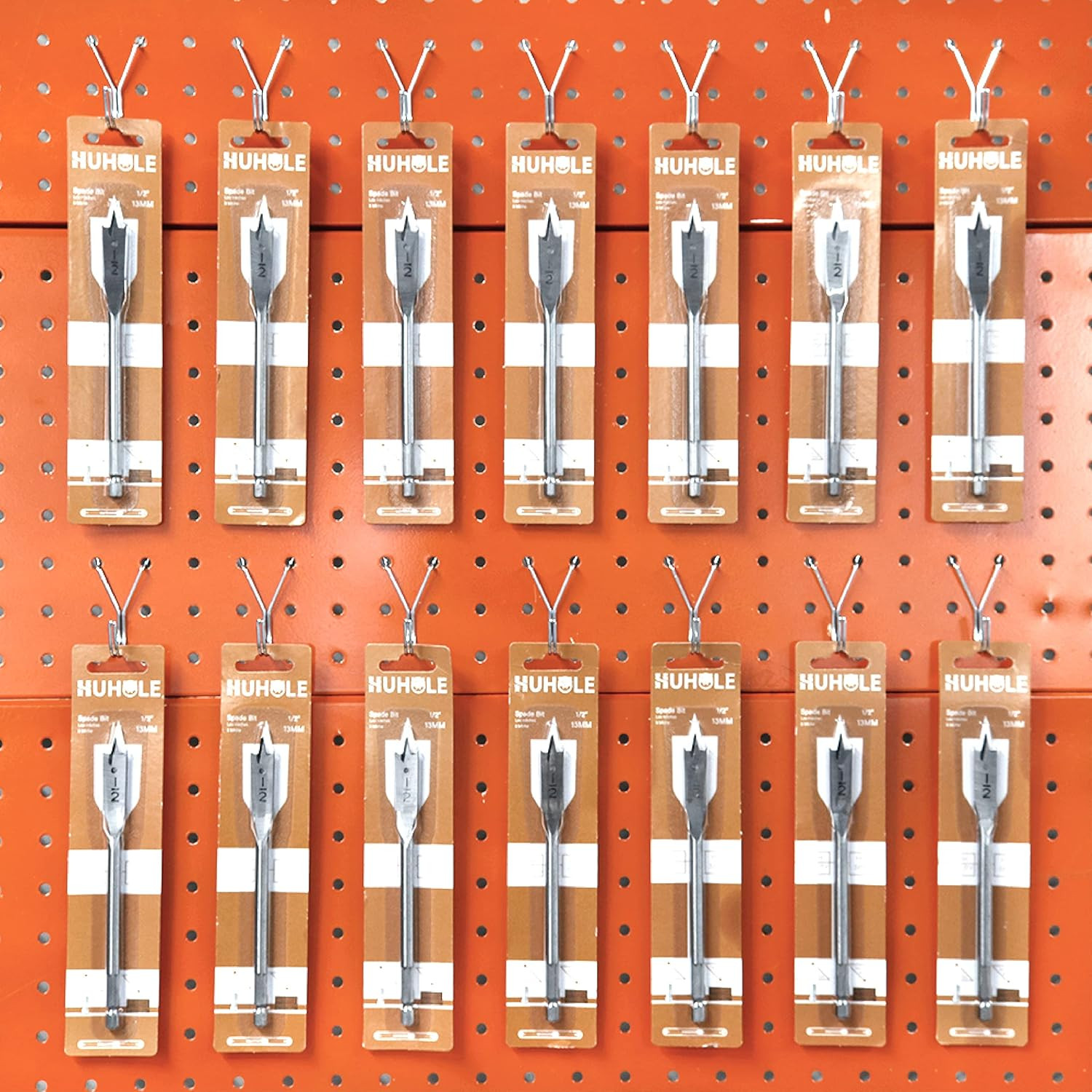 80 Pack 1 Inch Pegboard J Hooks for Hanging Jewelry Necklaces Keys Small Tools