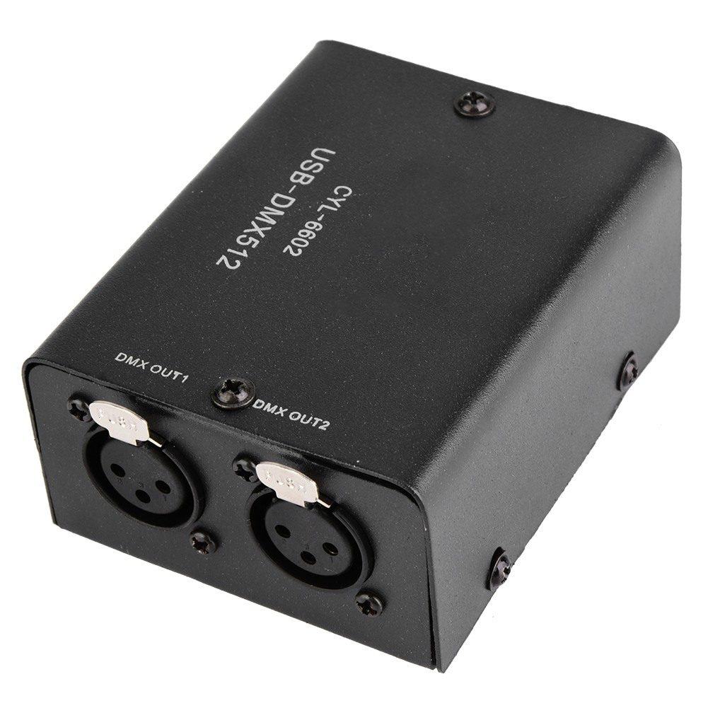 1 512‑Channel USB DMX Controller Advanced Stage Lighting Control For Events