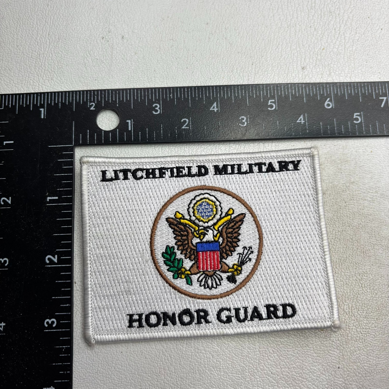 Litchfield Military HONOR GUARD Patch 64WF