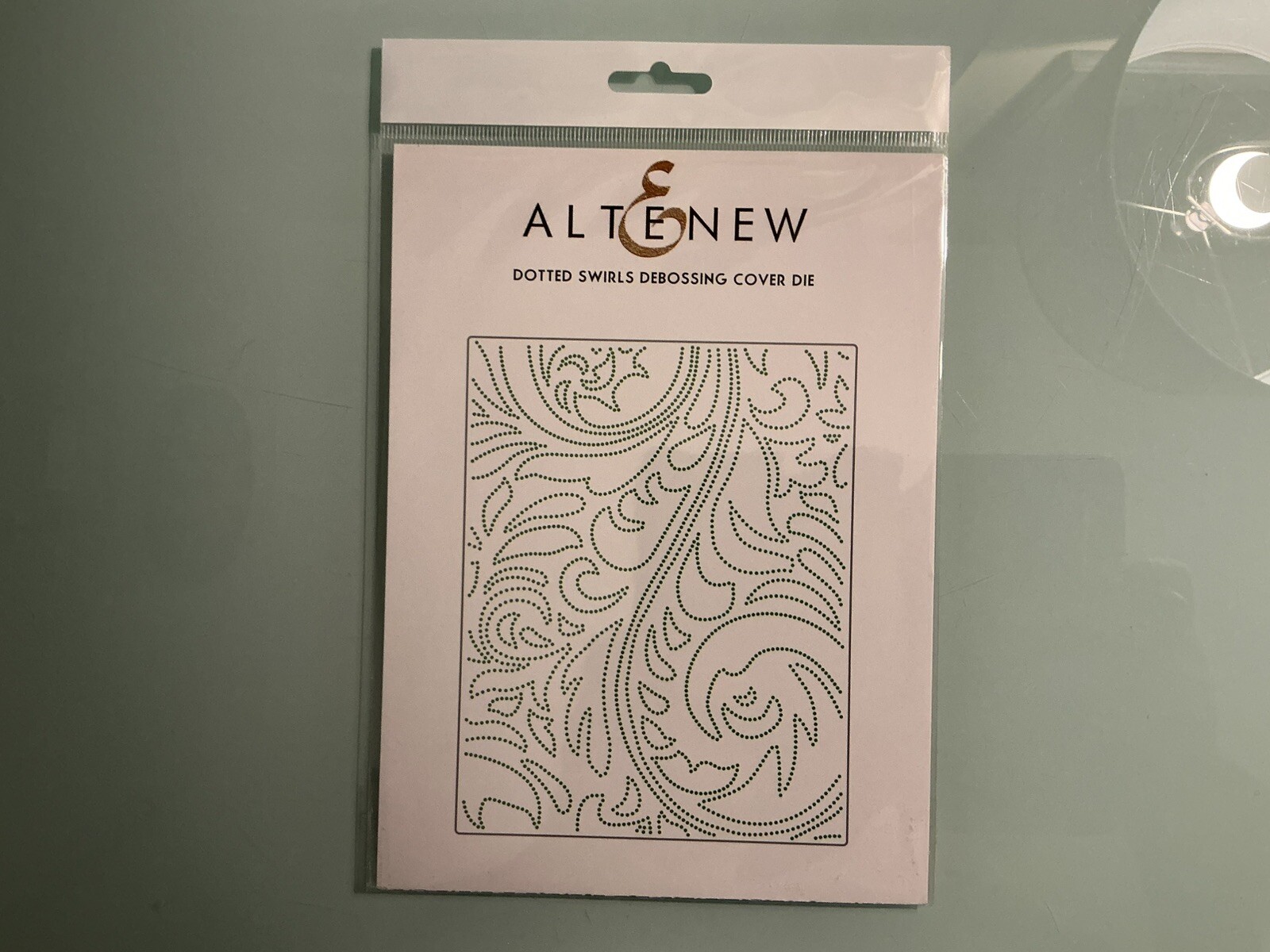 Altenew “Dotted Swirls” Debossing Cover Die (New)