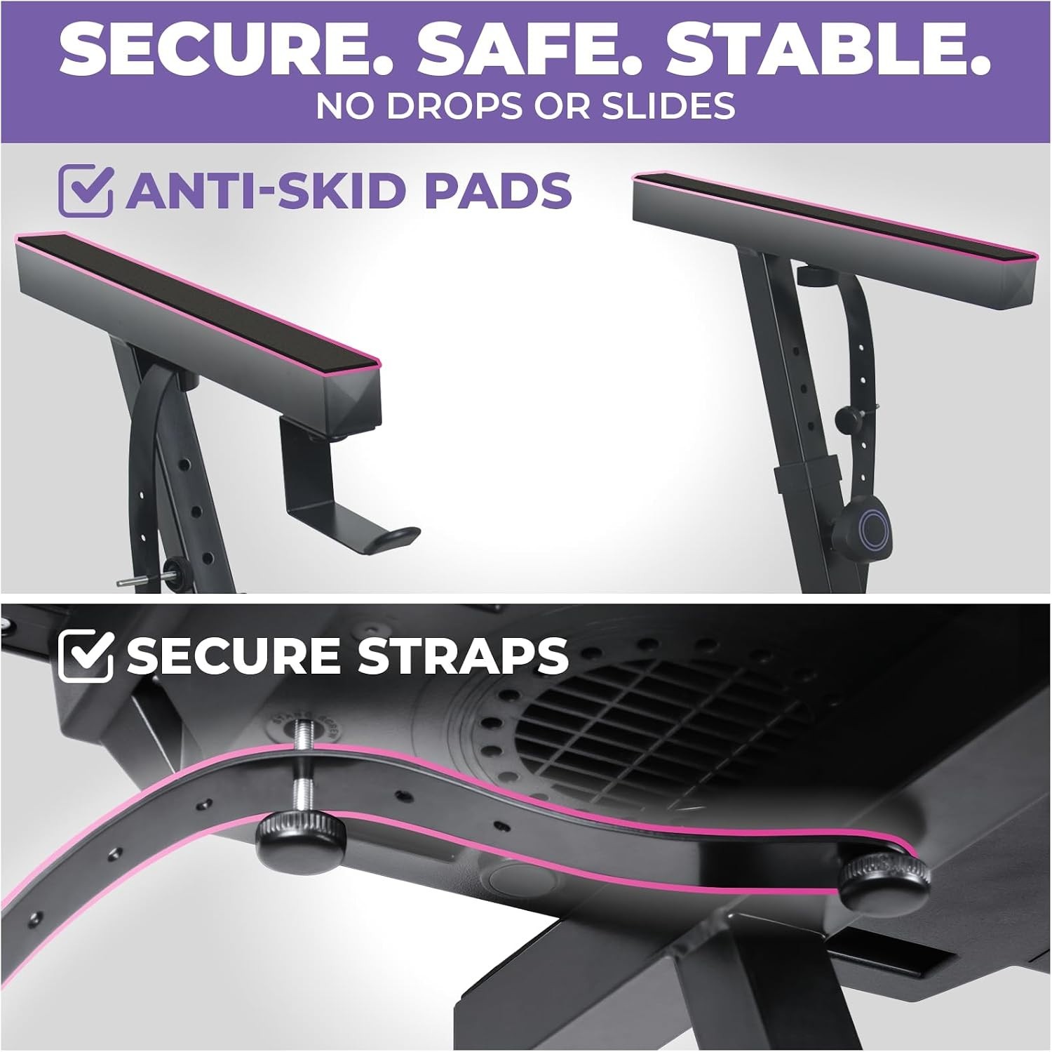 Portable Z Style Keyboard Stand - Adjustable & Sturdy