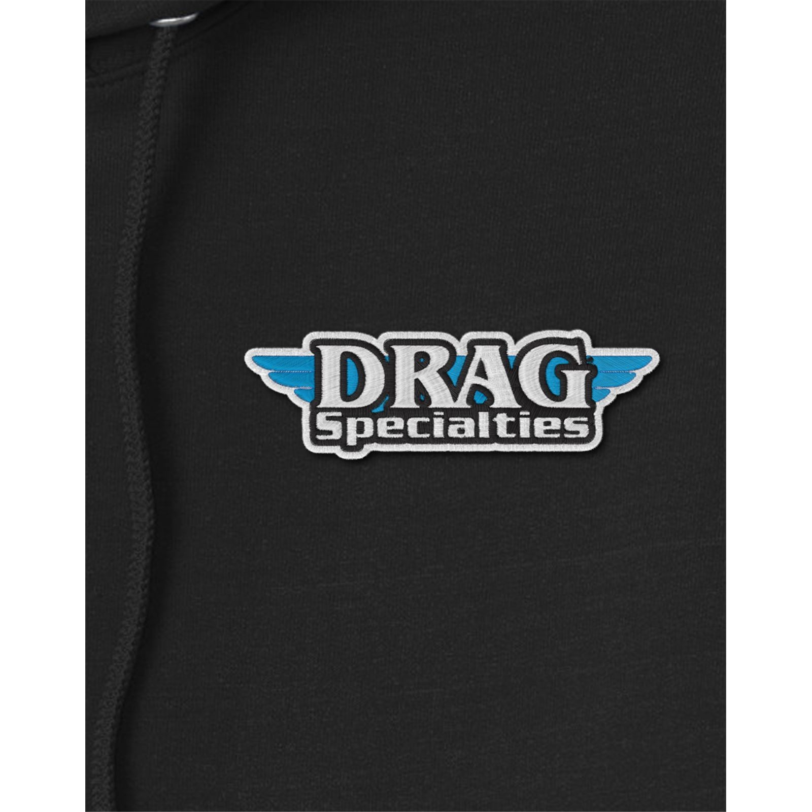 Throttle Threads Drag Specialties Hoodie - Black - Large DRG29PC78HBKLR