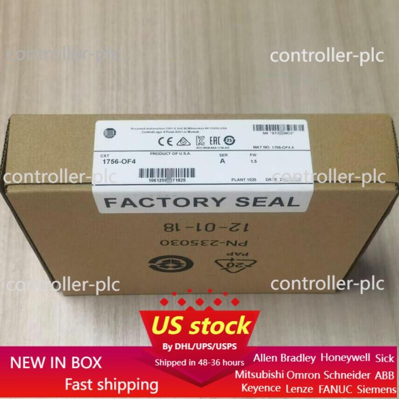 Sealed Allen Bradley 1756-OF4 ControlLogix 4 Pt A/O I or V Module  US Free Tax