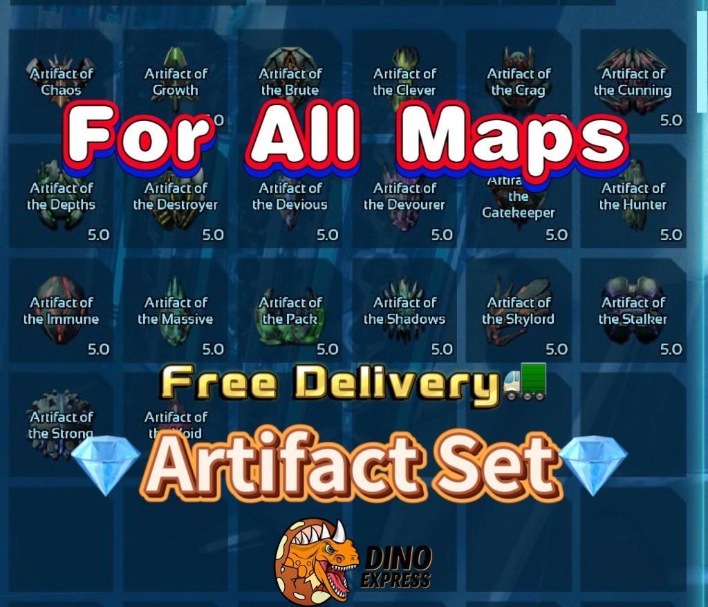 Artifact All Boss Fight Artifacts ARK🦕 Survival Ascended ASA PVE PC/XBOX/PS