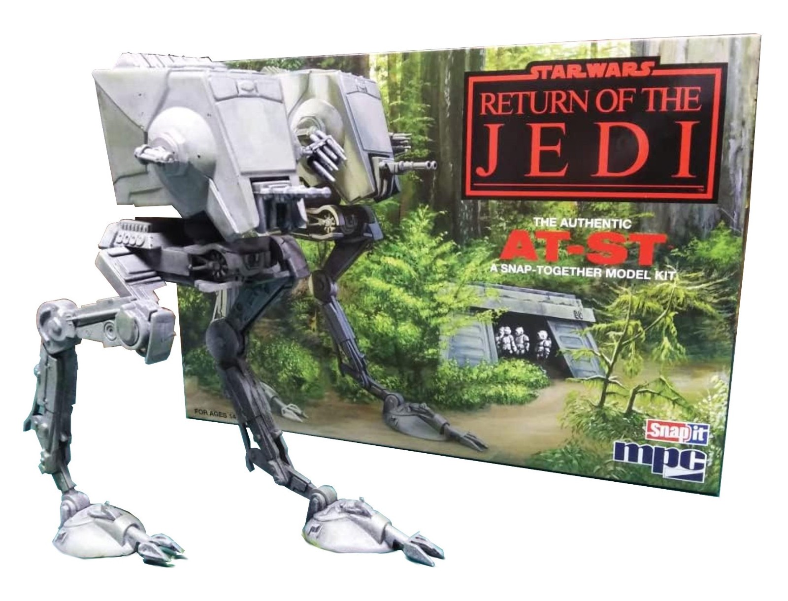 MPC Star Wars Return of the Jedi AT-ST Model Kit New in Box