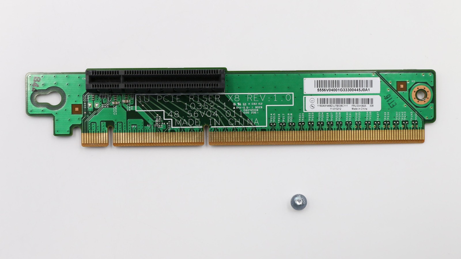 IBM 03X3825 1UX8 Riser Card V1.0