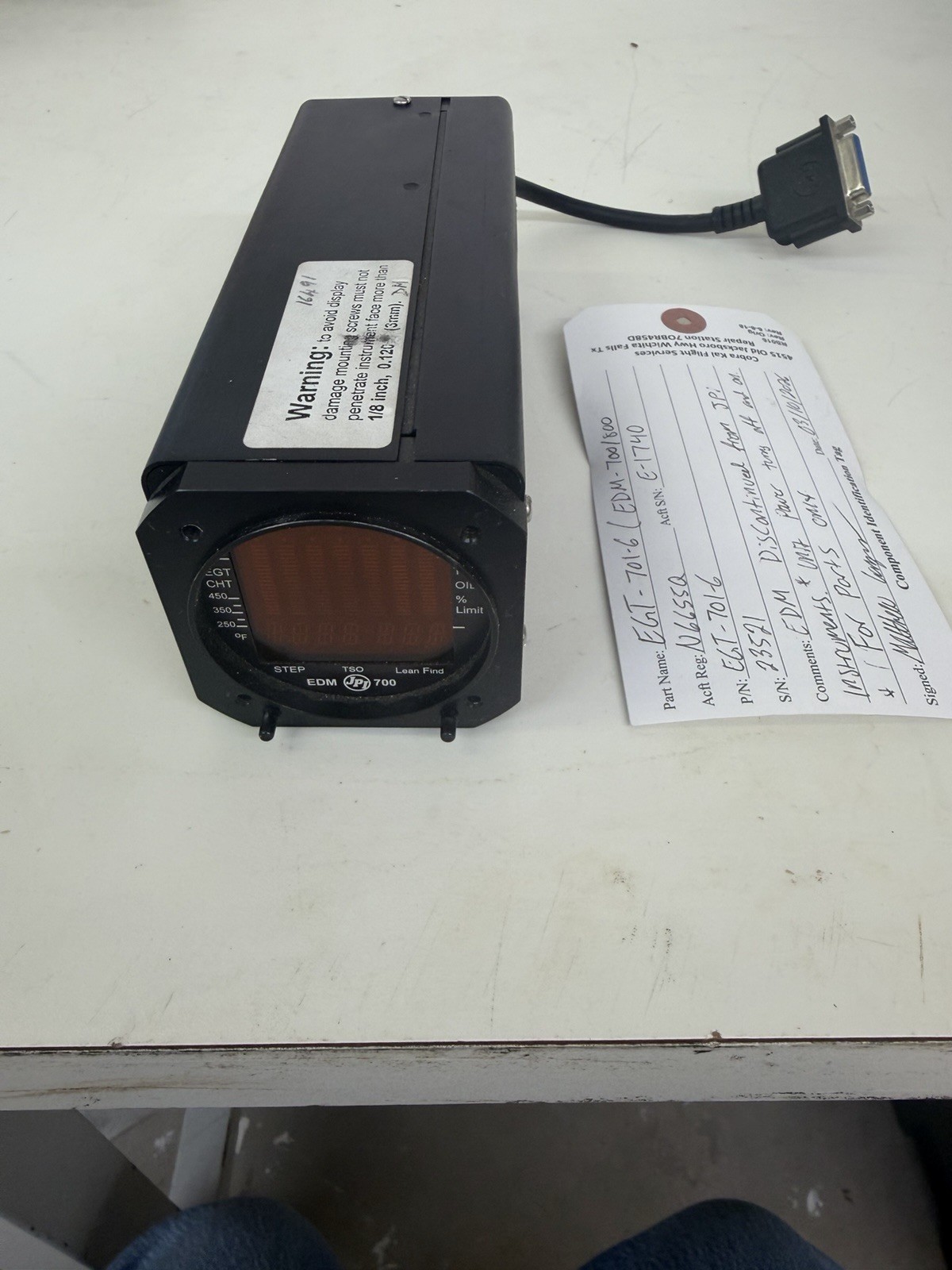 JPI EGT-701-6 EDM-700/800 PN: EGT -701-6 - For Parts Only