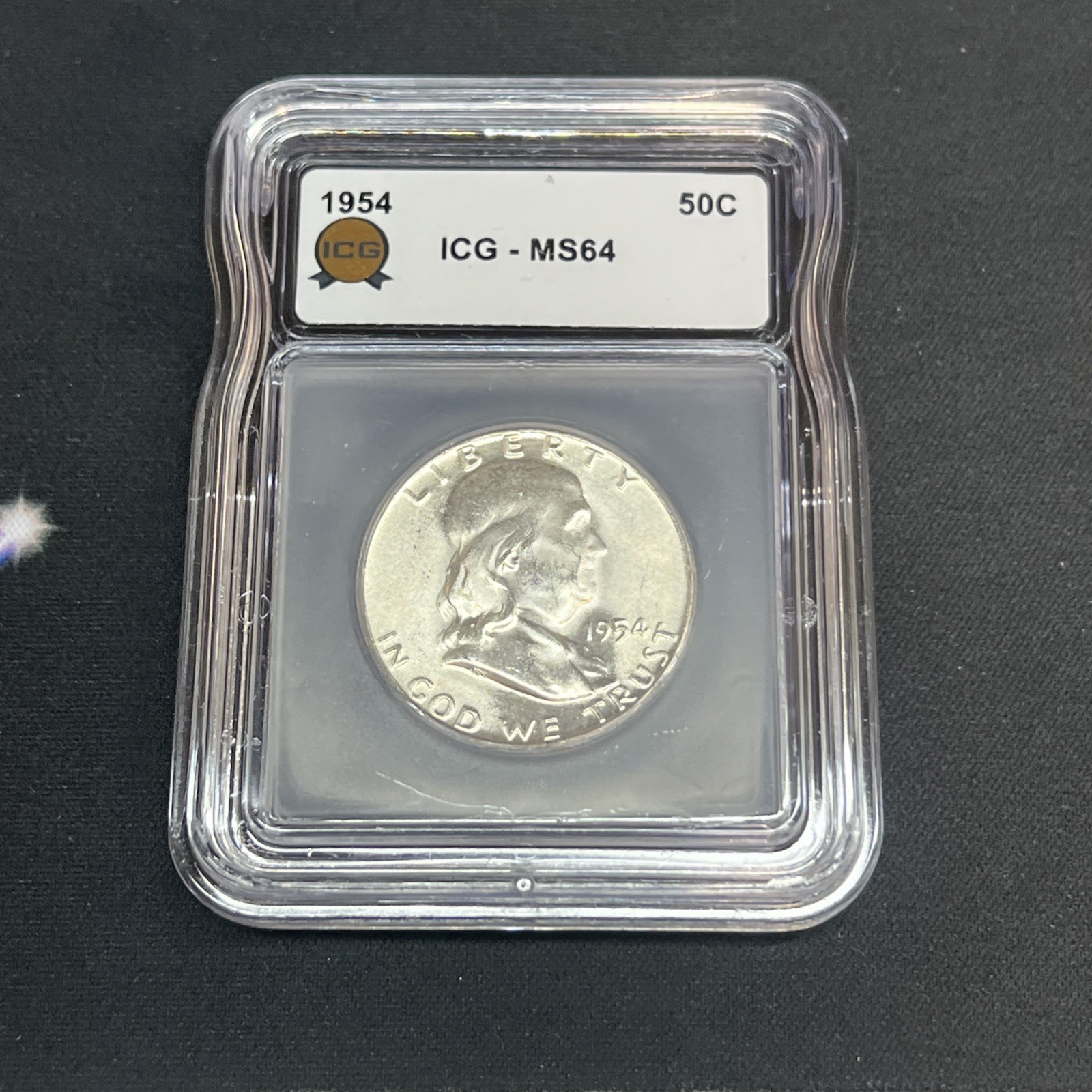 1954 Franklin Half Dollar MS64 - box107
