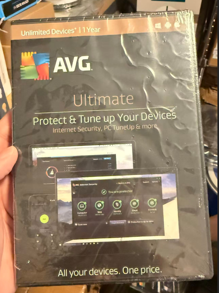 AVG Ultimate - 2017, For Unlimited Devices, 1 Year