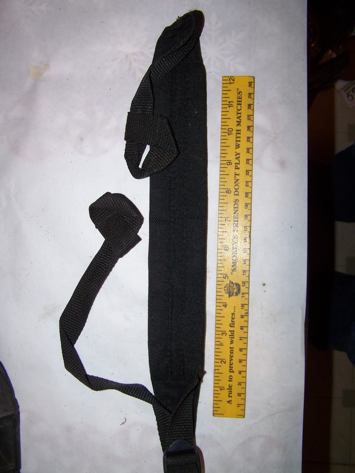 Fastex Nylon gun strap black two-point adjustable sling w loops