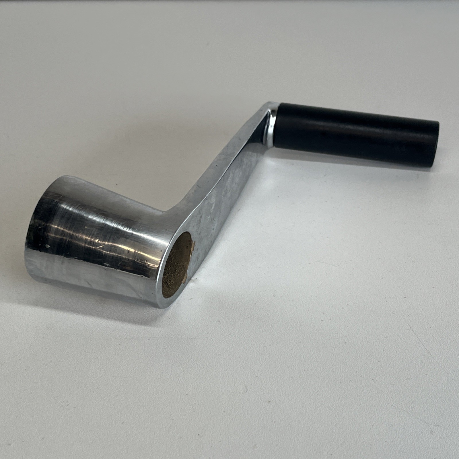 Chrome-Bronze Winch(?) Handle 7"L