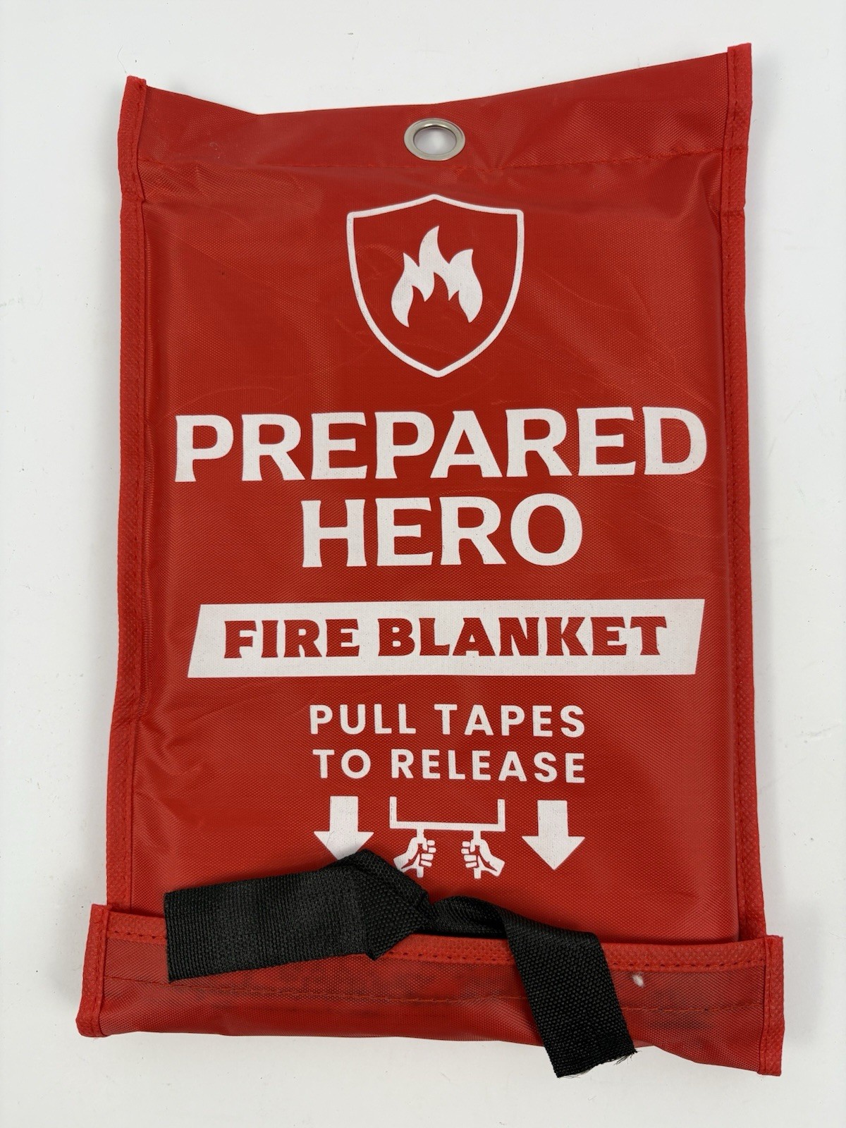 Emergency Fire Blanket Prepared Hero 39x39” Fire Rescue Fireproof Car Auto