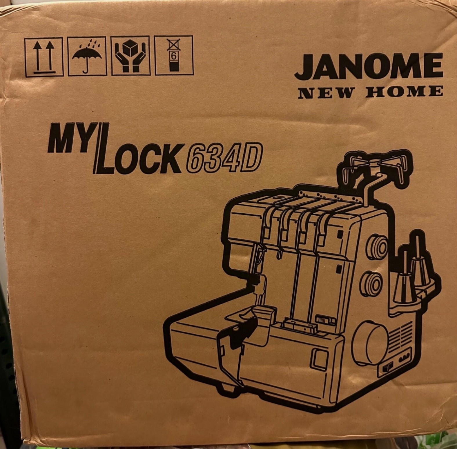 Janome MyLock 634D Overlock Serger Machine