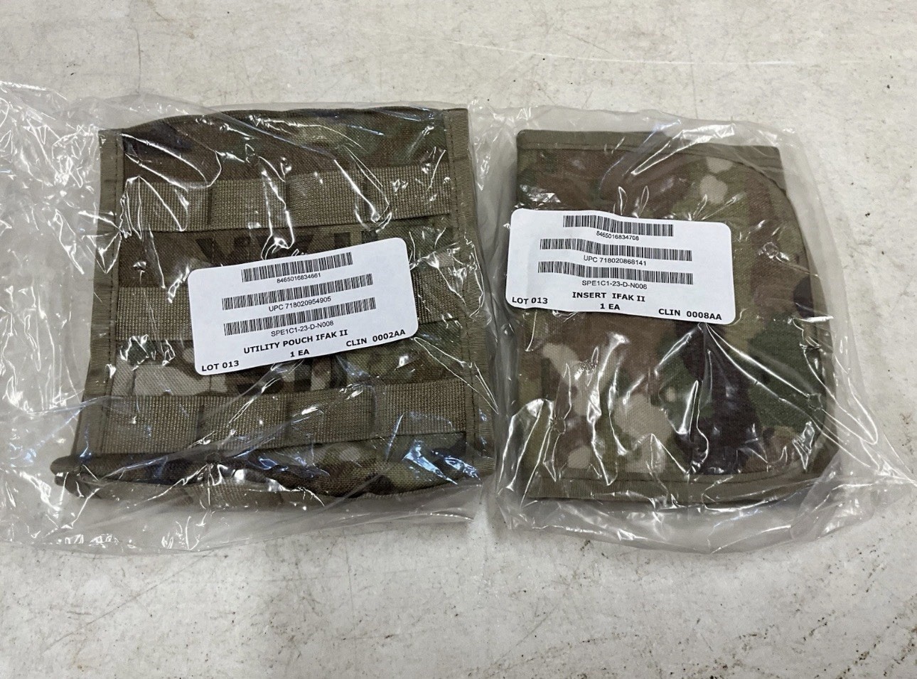 US Military IFAK II Individual First Aid Kit Pouch OCP Multicam Army with Insert