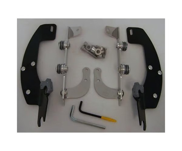 Memphis Shades Trigger-Lock Kit for Batwing Fairing - Black MEK1910