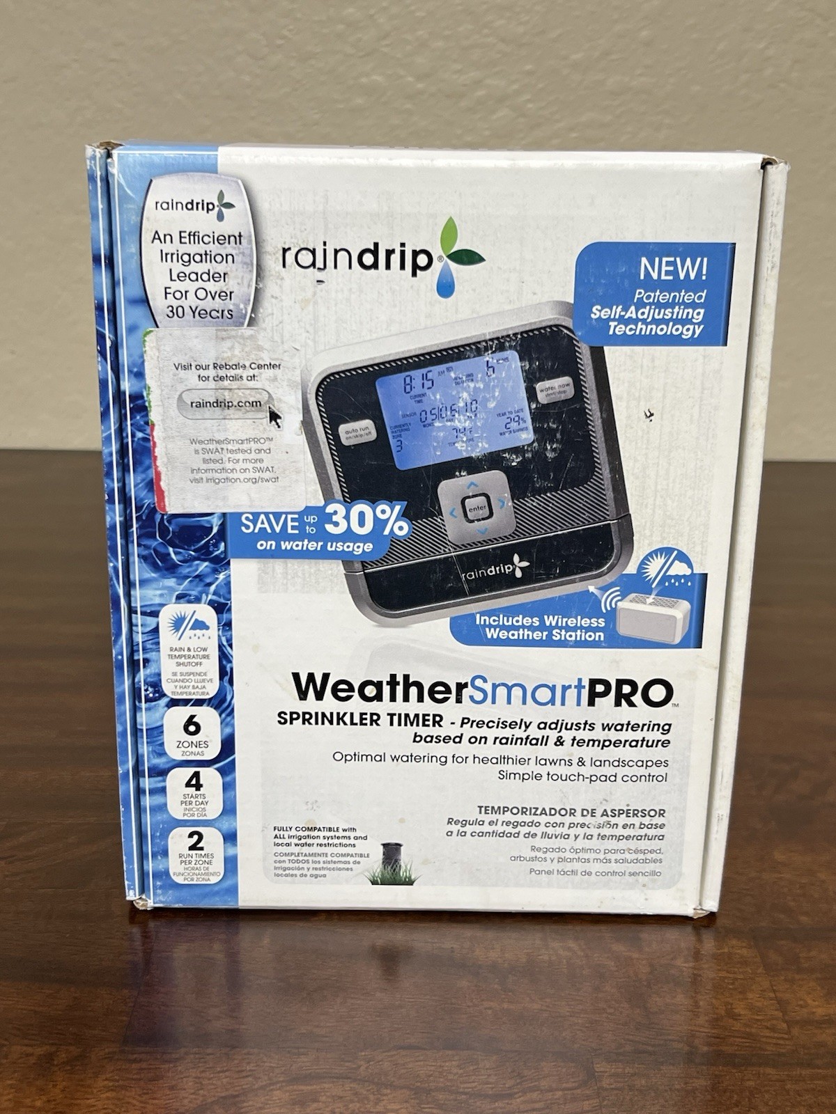 Raindrip RSC600is Weather Smart Pro Sprinkler Timer Controller