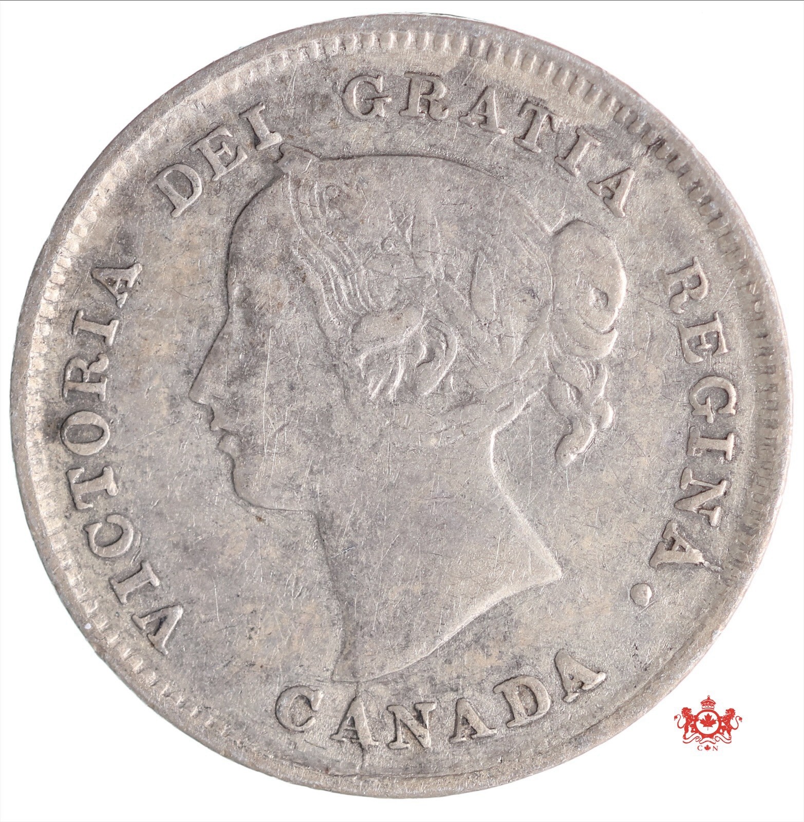 1894 Canada 5 Cents - VF - Lot#13020