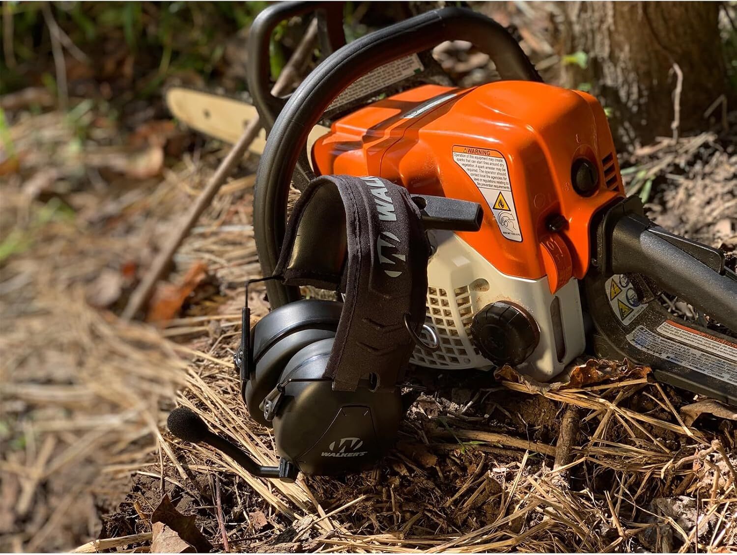 Walker's Bluetooth Passive Earmuffs With Noise Reduction 25Db For Shooters