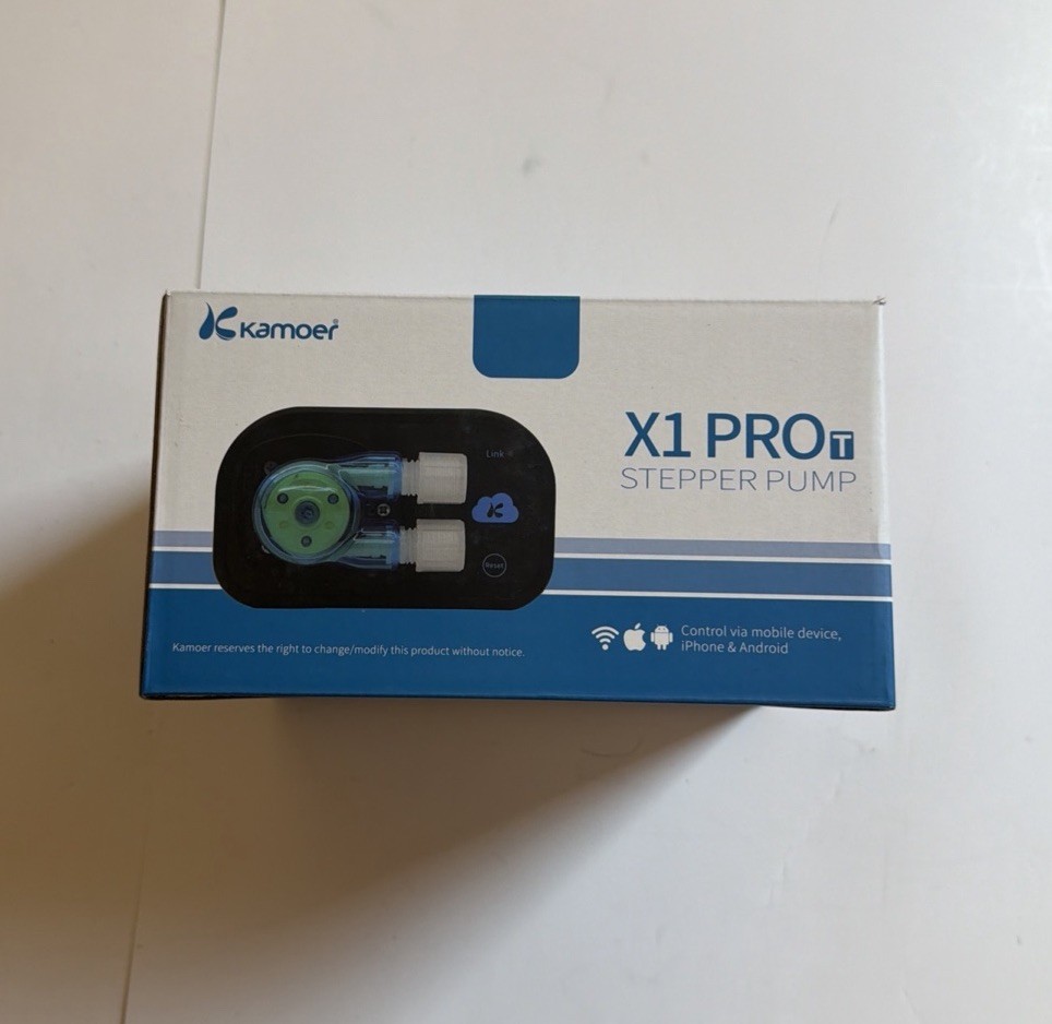 X1 PRO T Stepper Pump - Kamoer New Open Box.