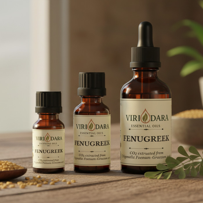 Organic Fenugreek Essential Oil – 100% Pure & Natural – Free Shipping