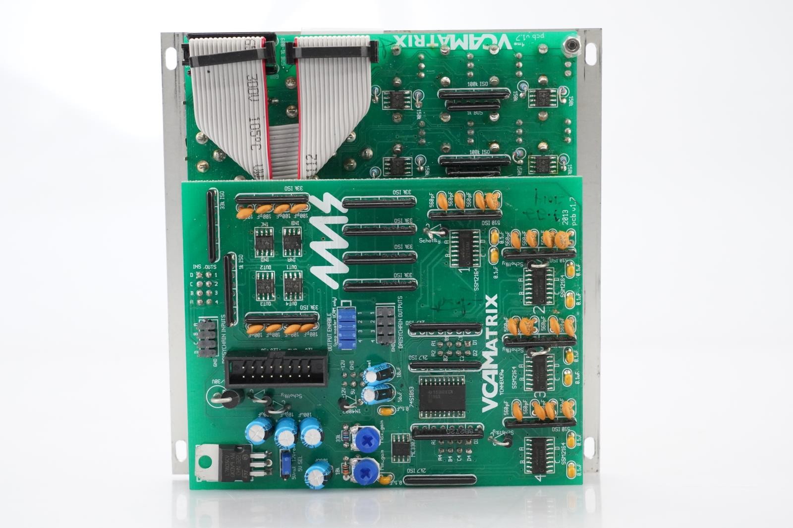 4MS VCA Matrix Eurorack Module w/ CV Patch Cables #52437
