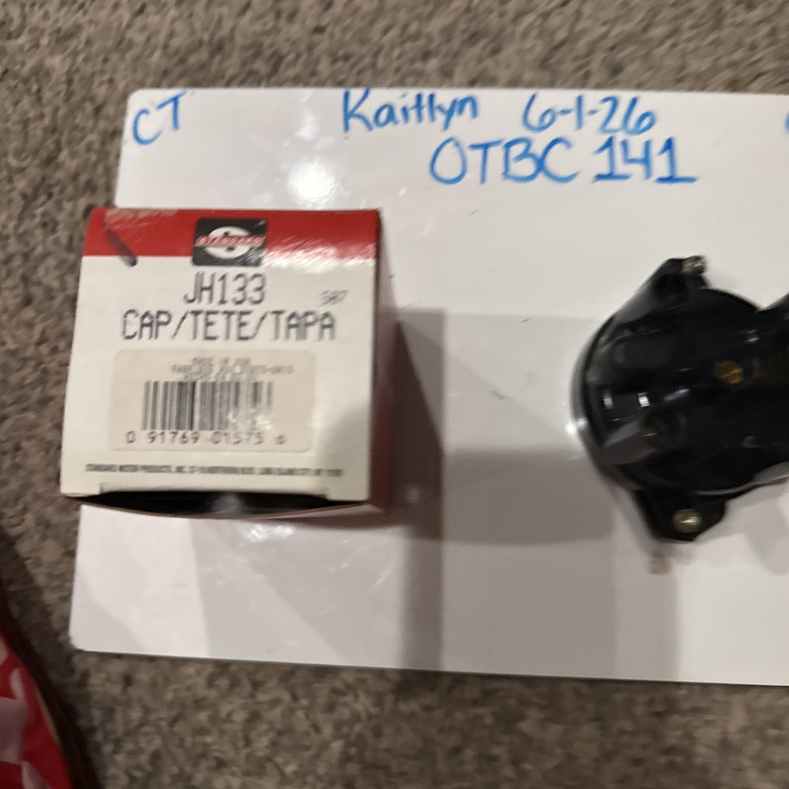 STANDARD JH-133  Distributor Cap!, Made In USA, Sold Individually
